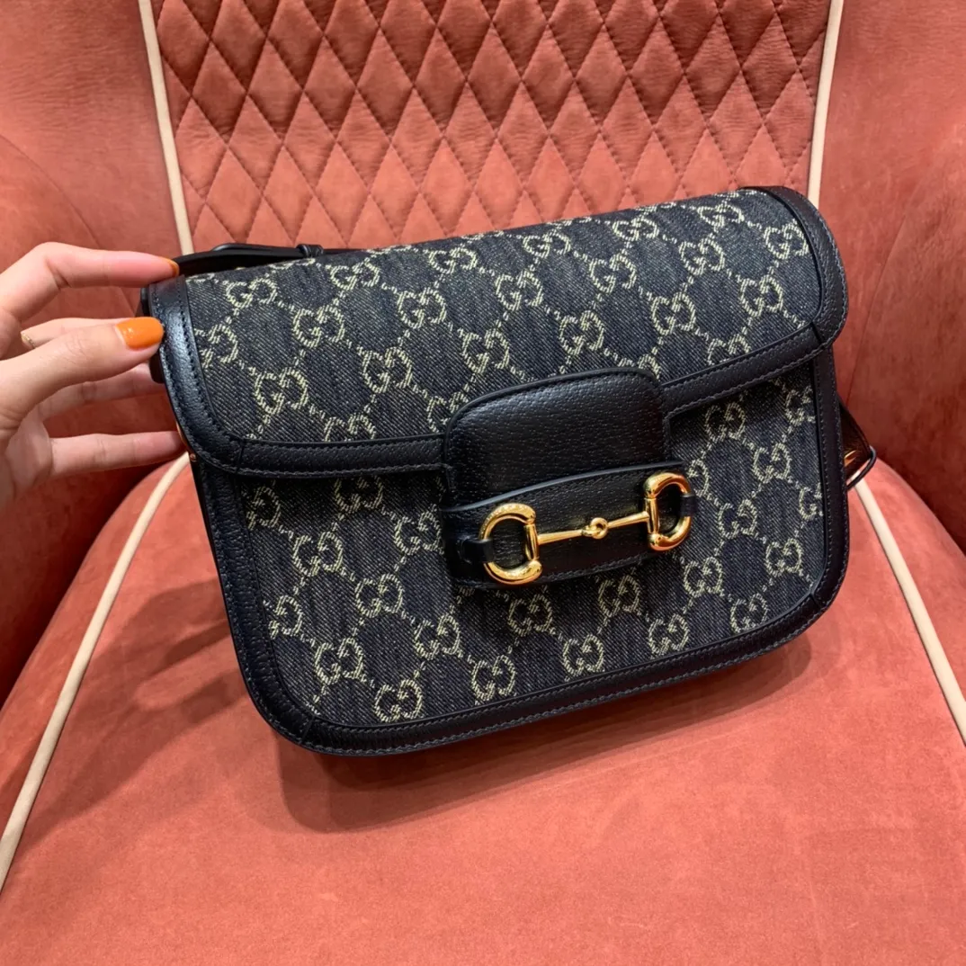 Gucci Horsebit 1955 Medium Skuldertaske