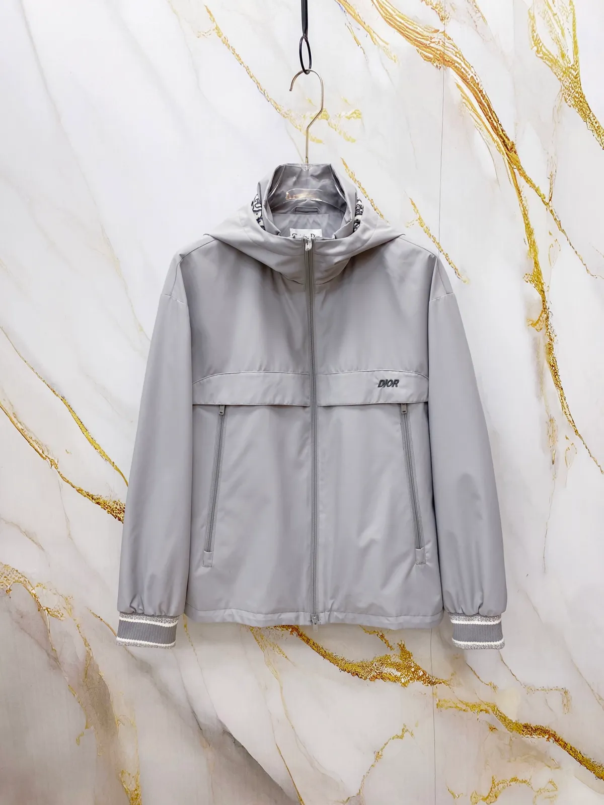 Dior Oblique Collar Zip Jakke