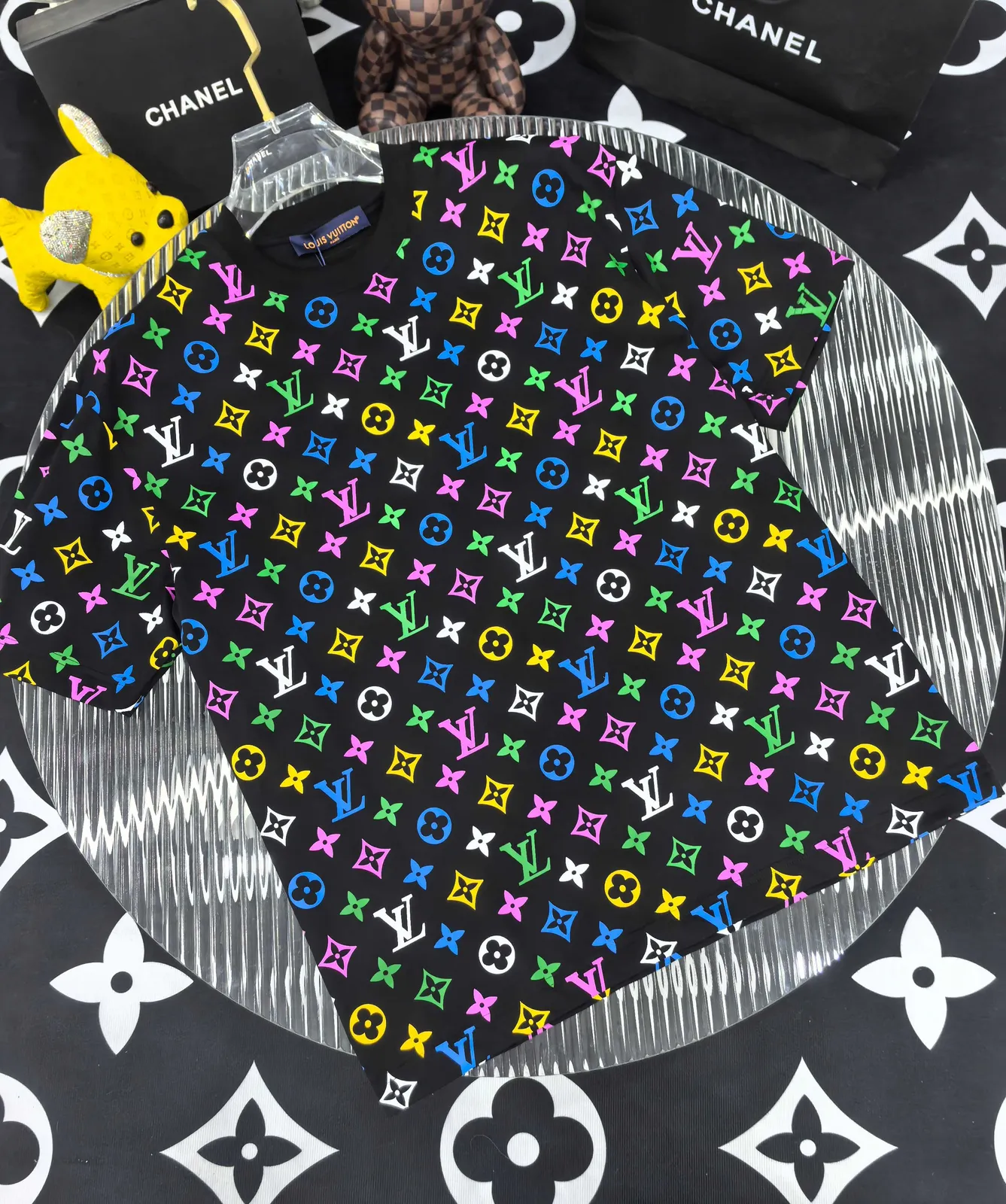 LV T-shirt Multicolor Monogram