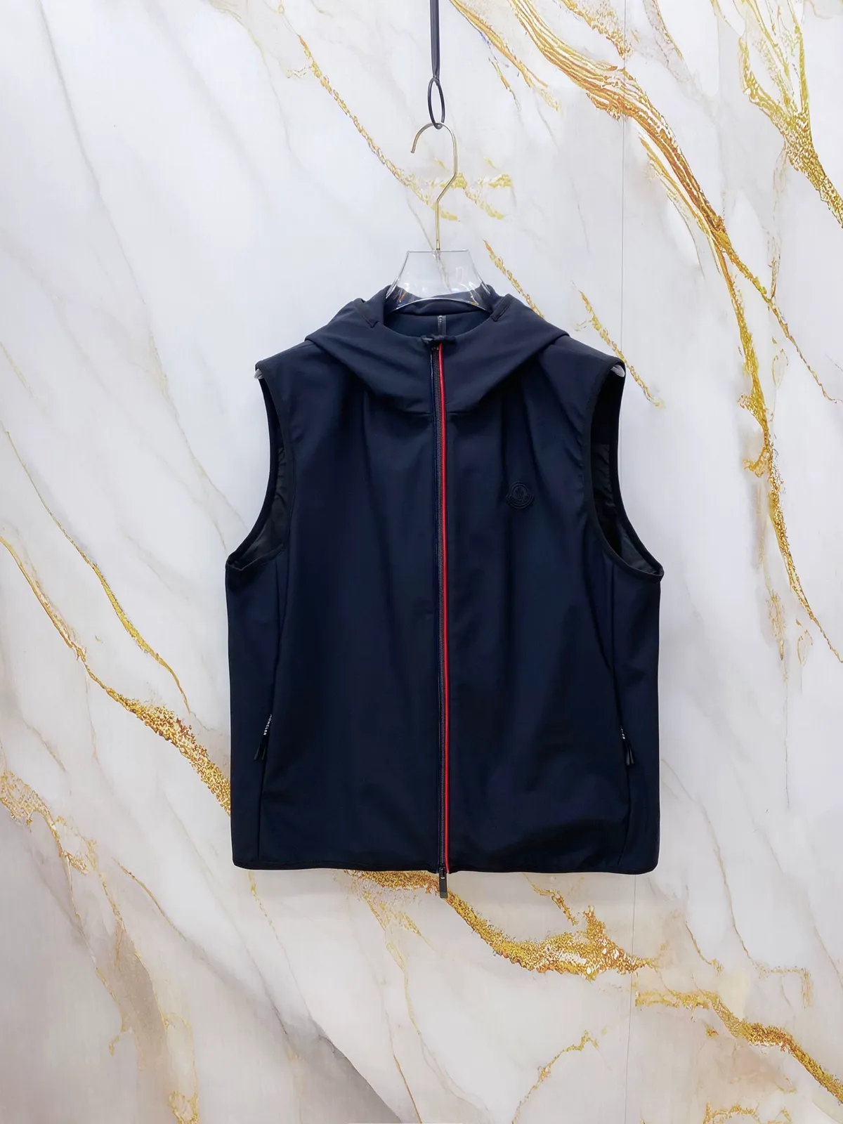 Moncler Vest Med Hætte