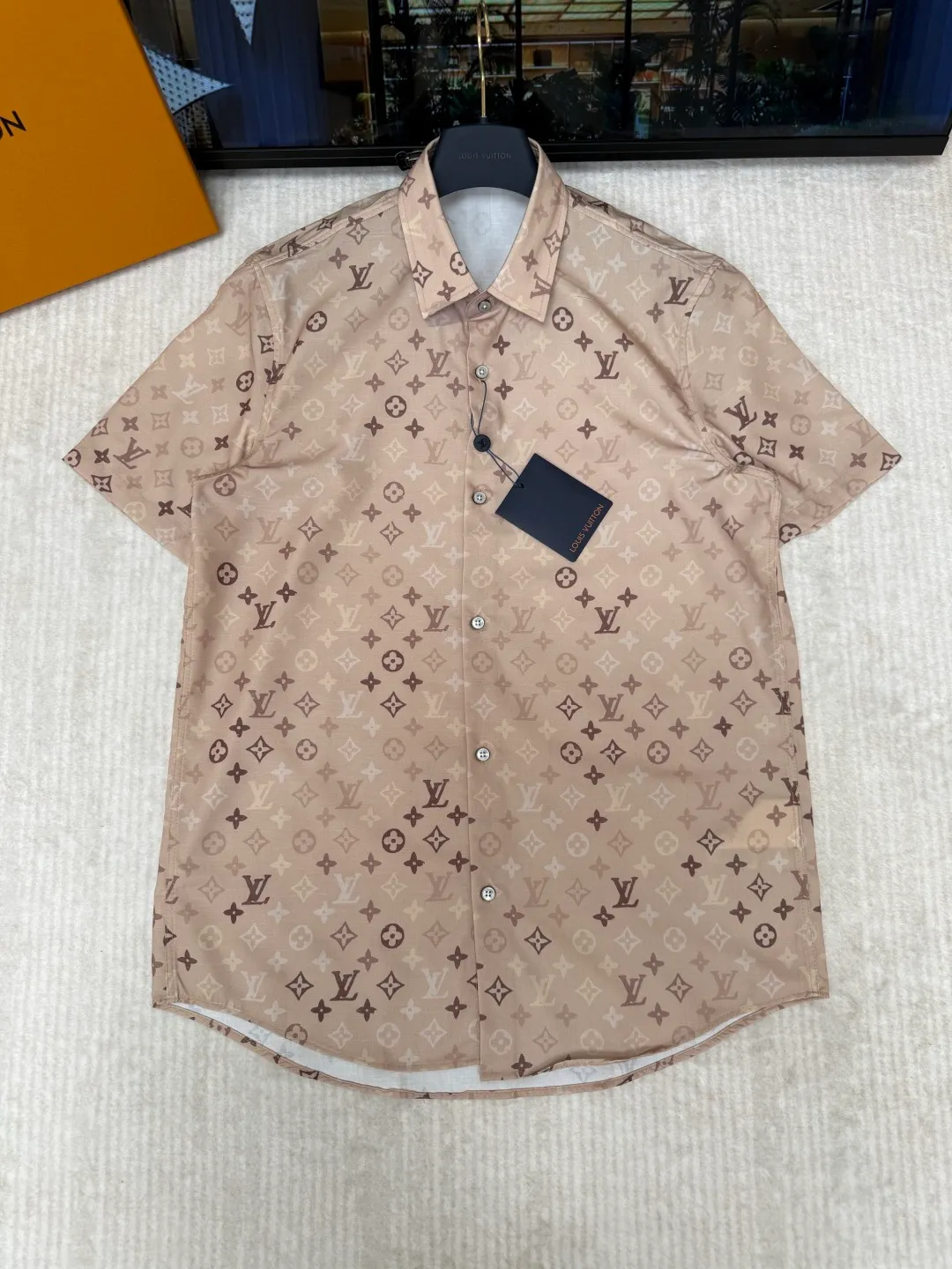 LV Monogram Short-Sleeved Shirt