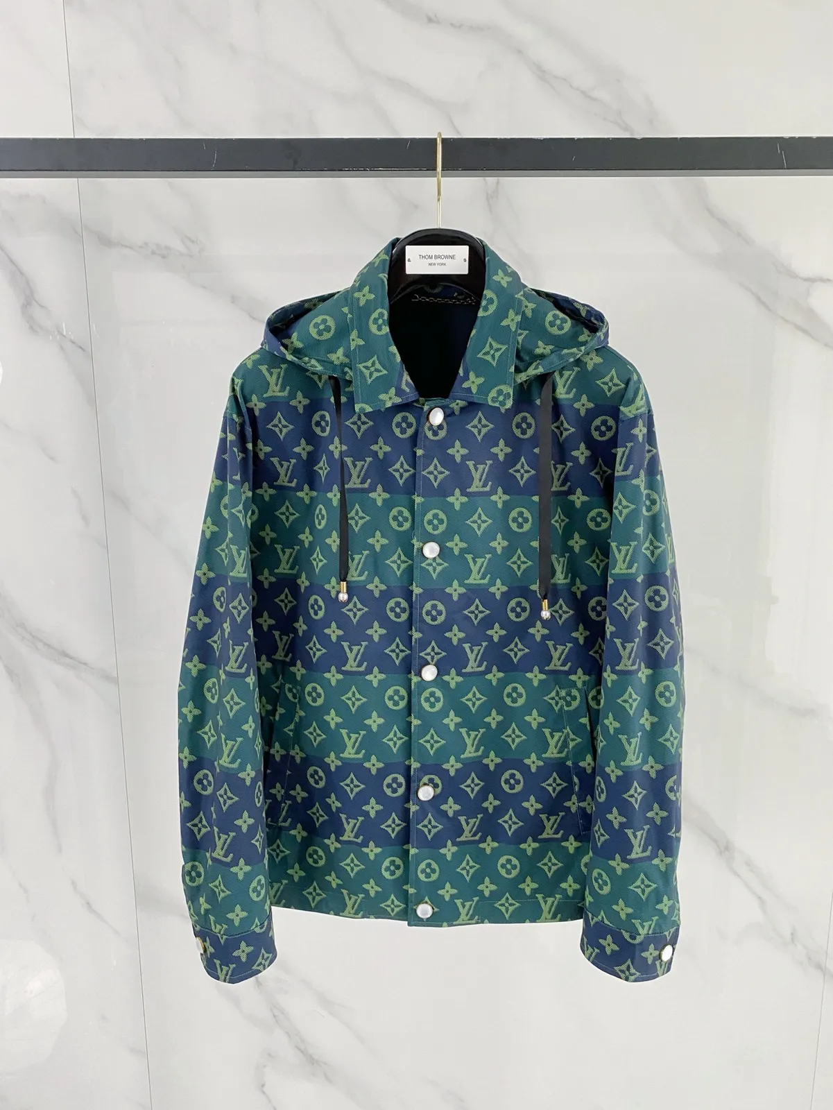 LV Green Wave Monogram Jakke