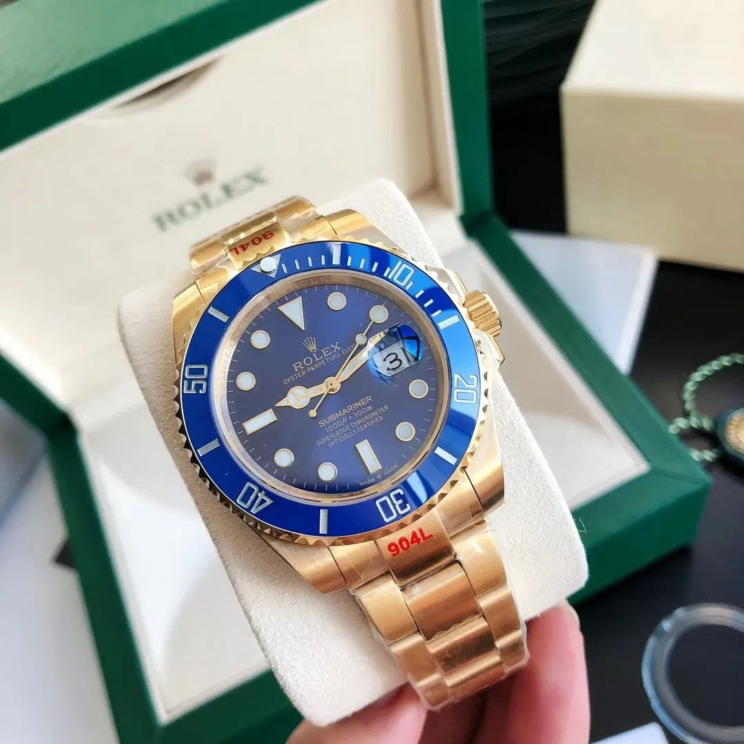 Rolex Submariner Date 41 Blå/Guld
