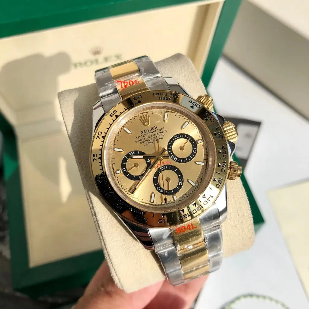 Rolex Cosmograph Daytona 40 Guld/Stål