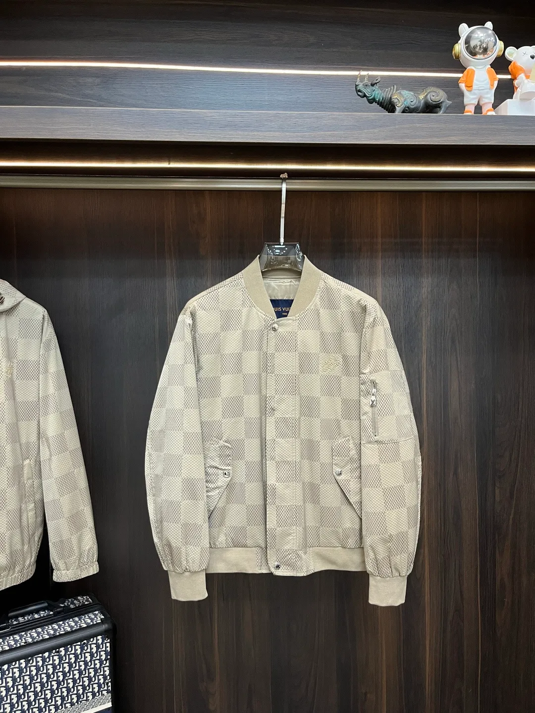 LV Damier Mesh Bomber Jakke