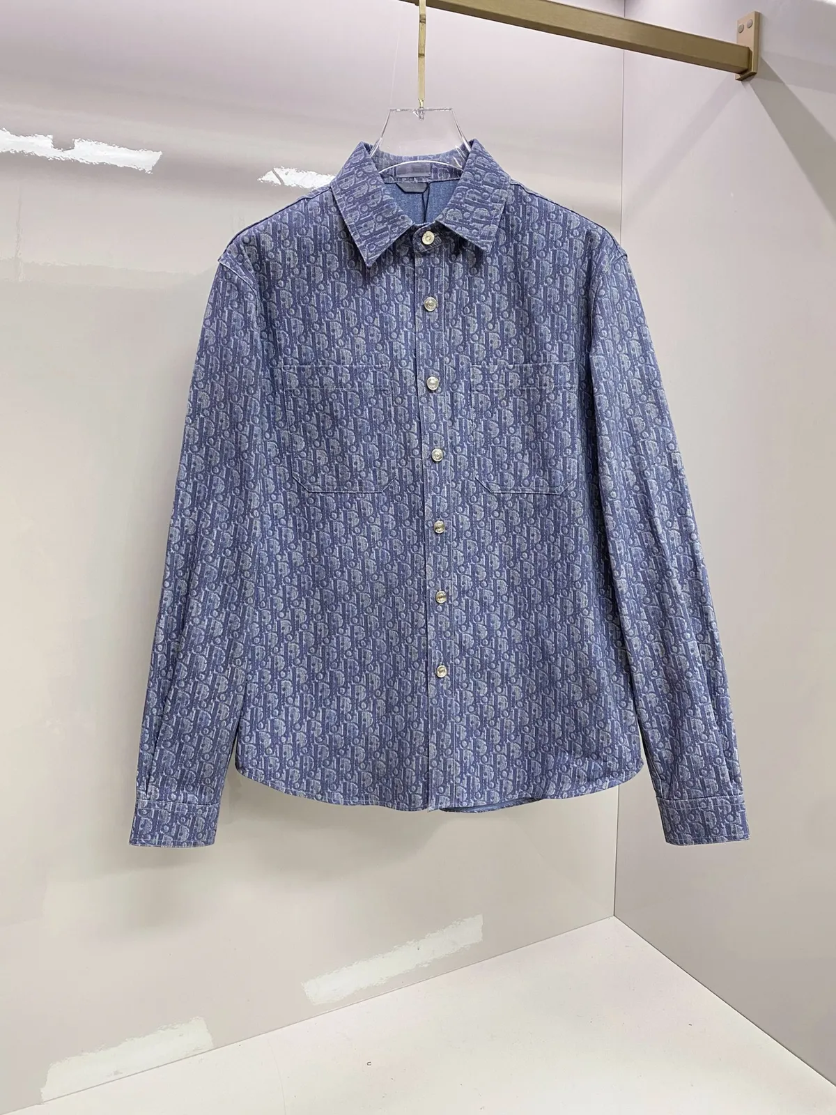 Dior Mønstret Skjorte