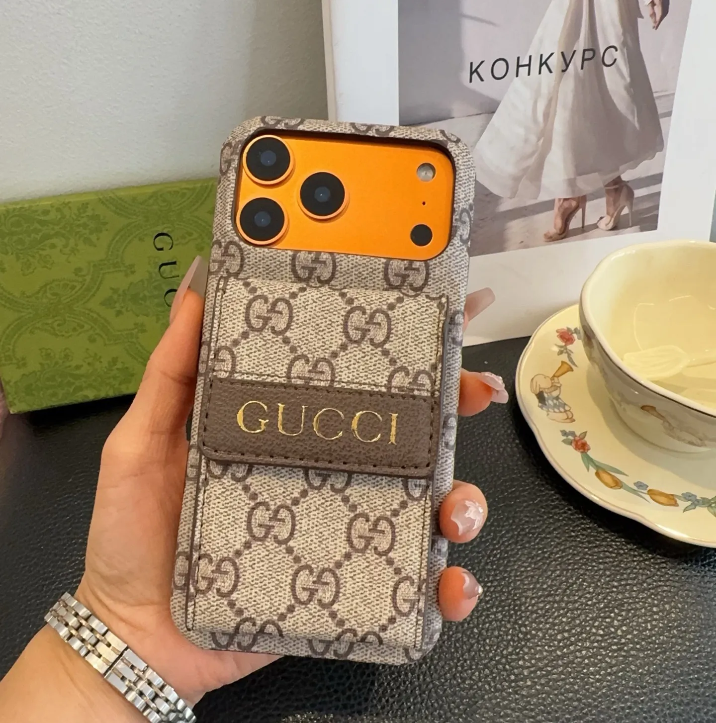 Gucci GG Card Holder Mobilcover