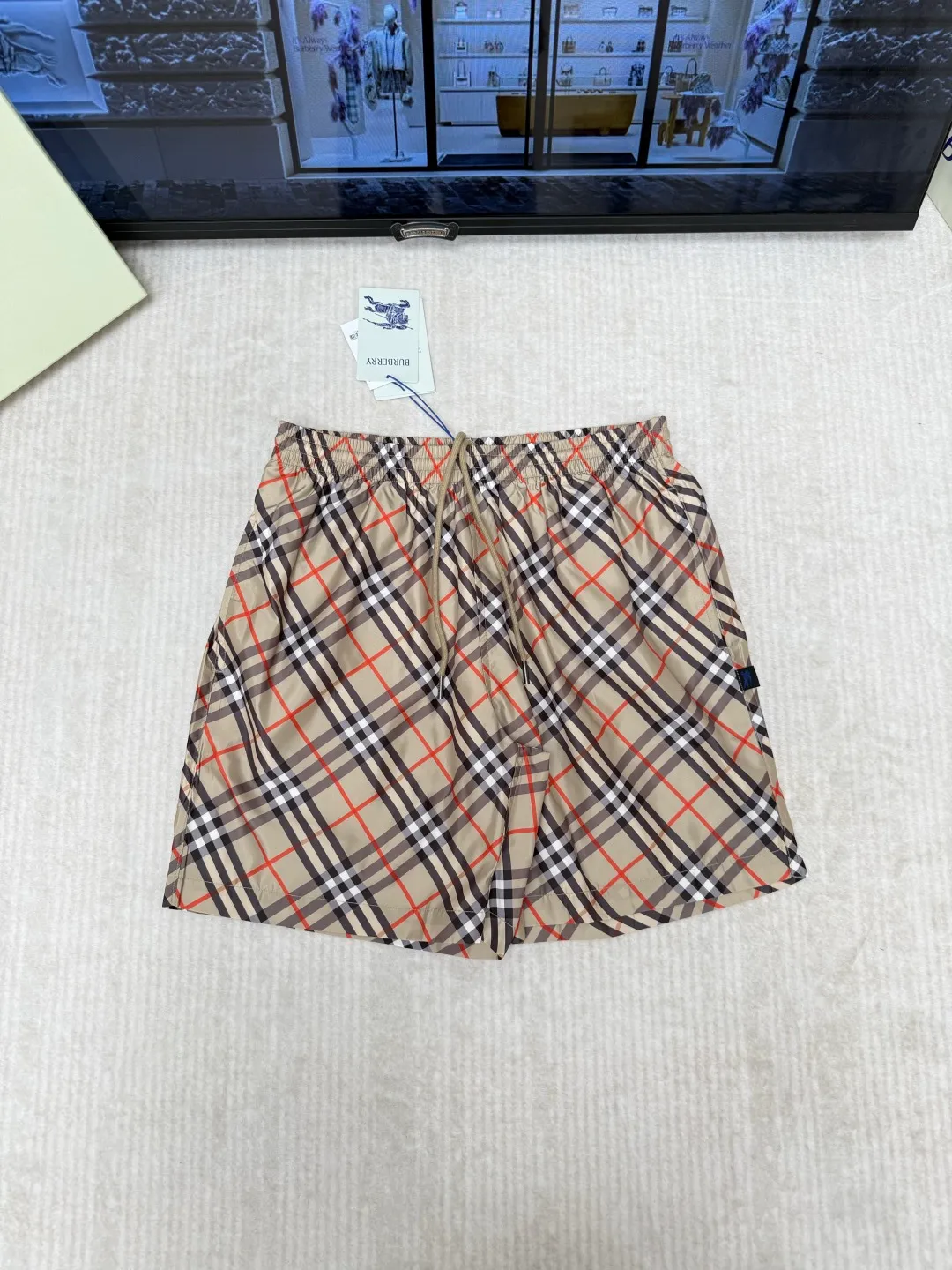 Burberry Check Badeshorts Trio
