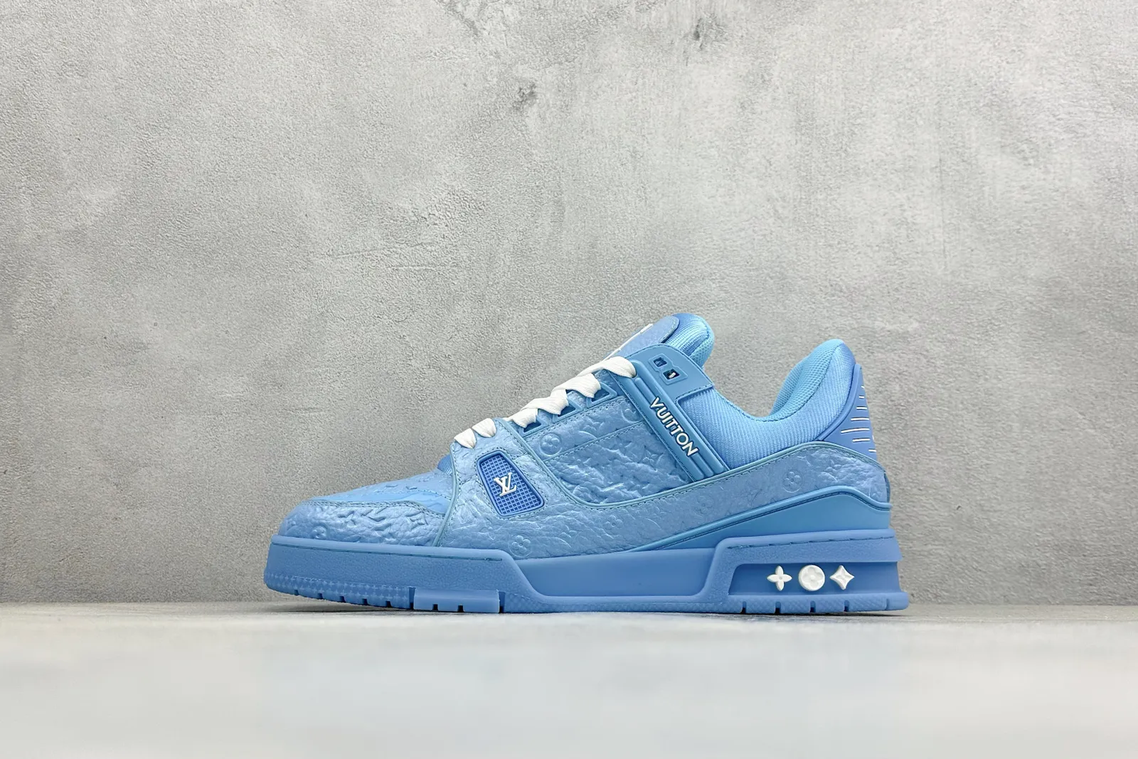 LV Trainer Blå Sneakers