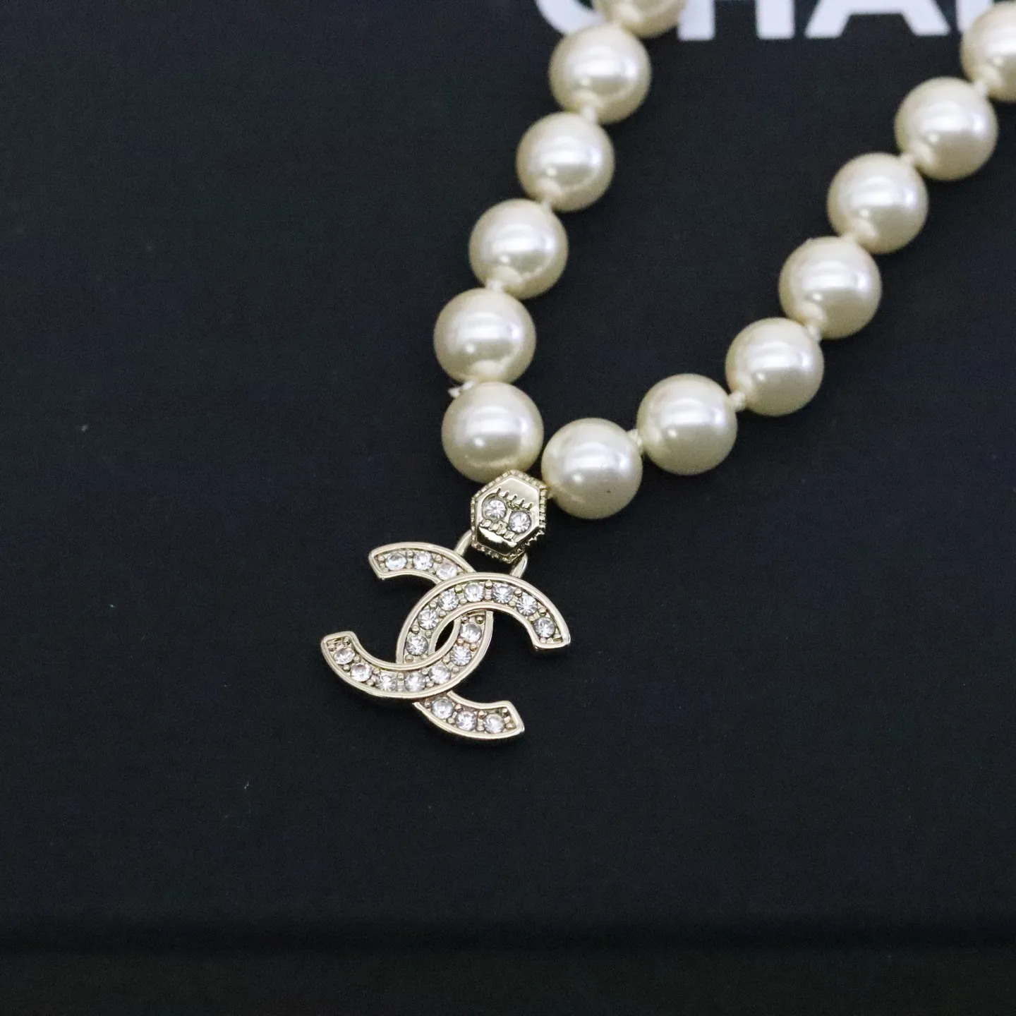 Chanel Pearl CC Halskæde