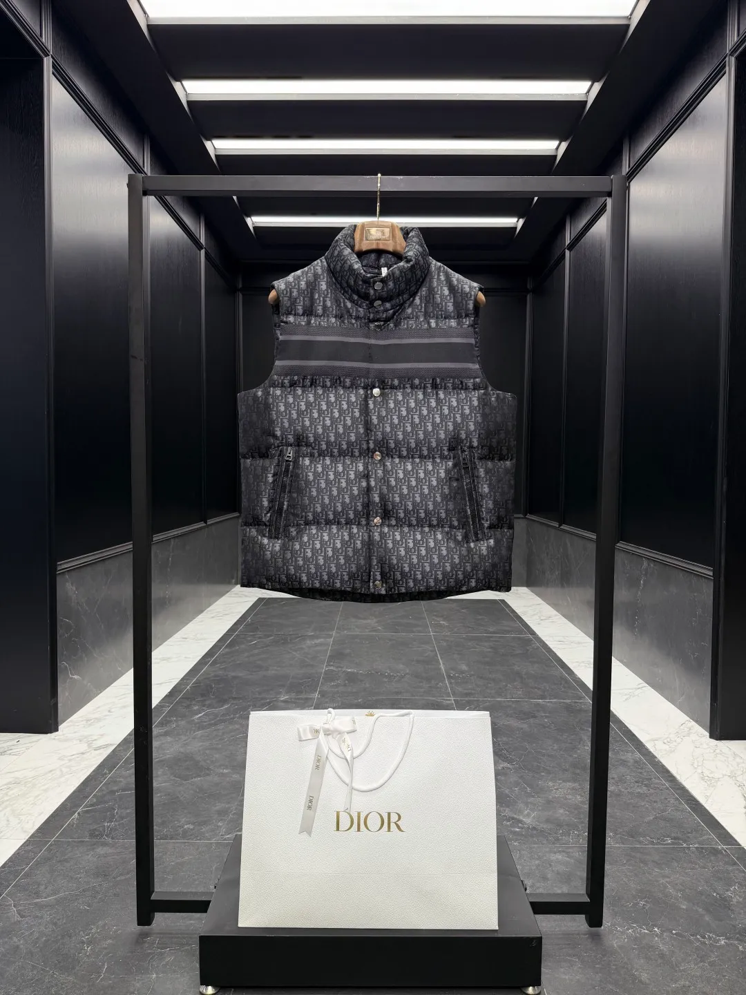 Dior Alps Oblique Dunjakke Vest