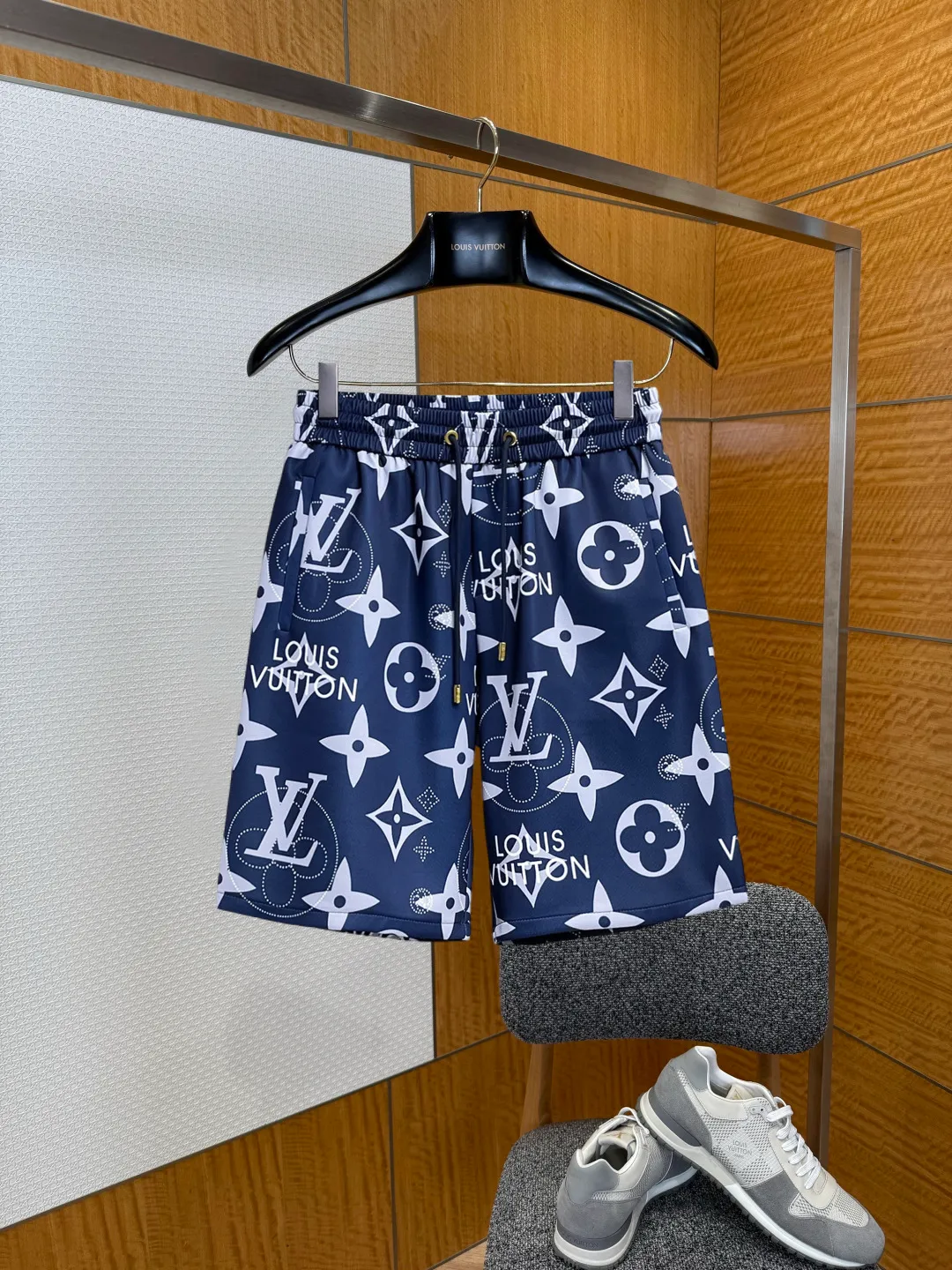 LV Navy Resort Shorts