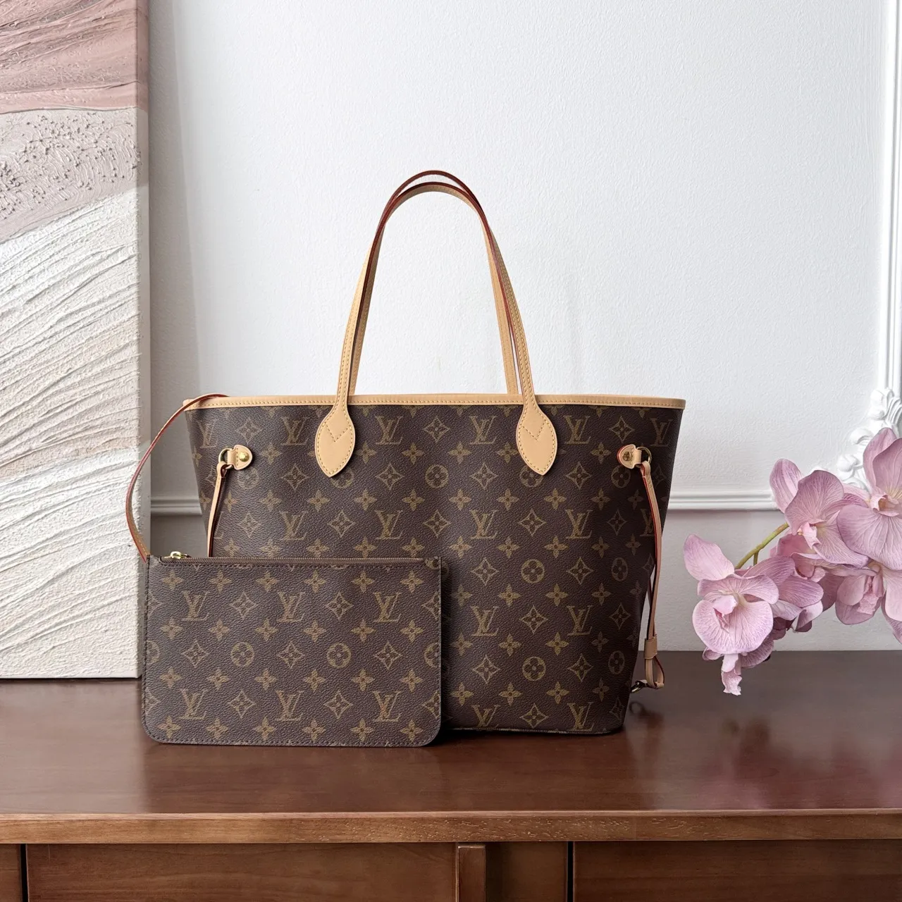 LV Neverfull MM Taske
