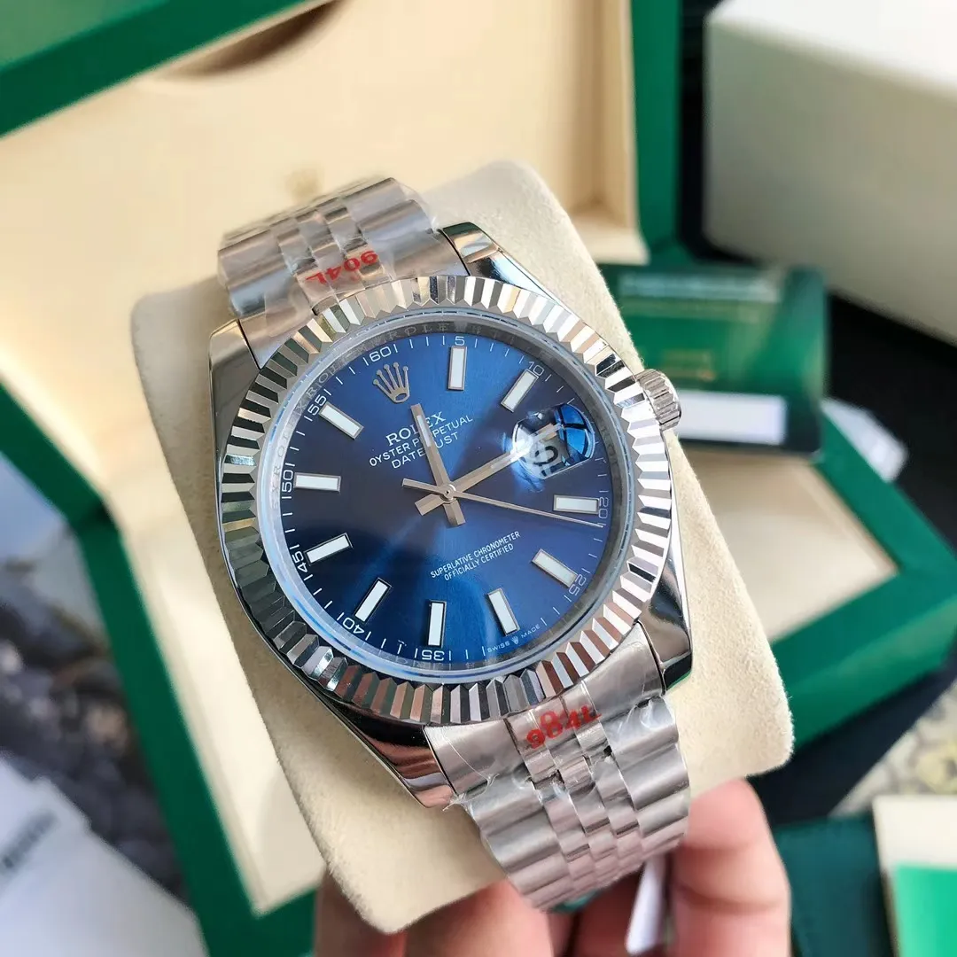 Rolex Datejust 41 Blå/Stål