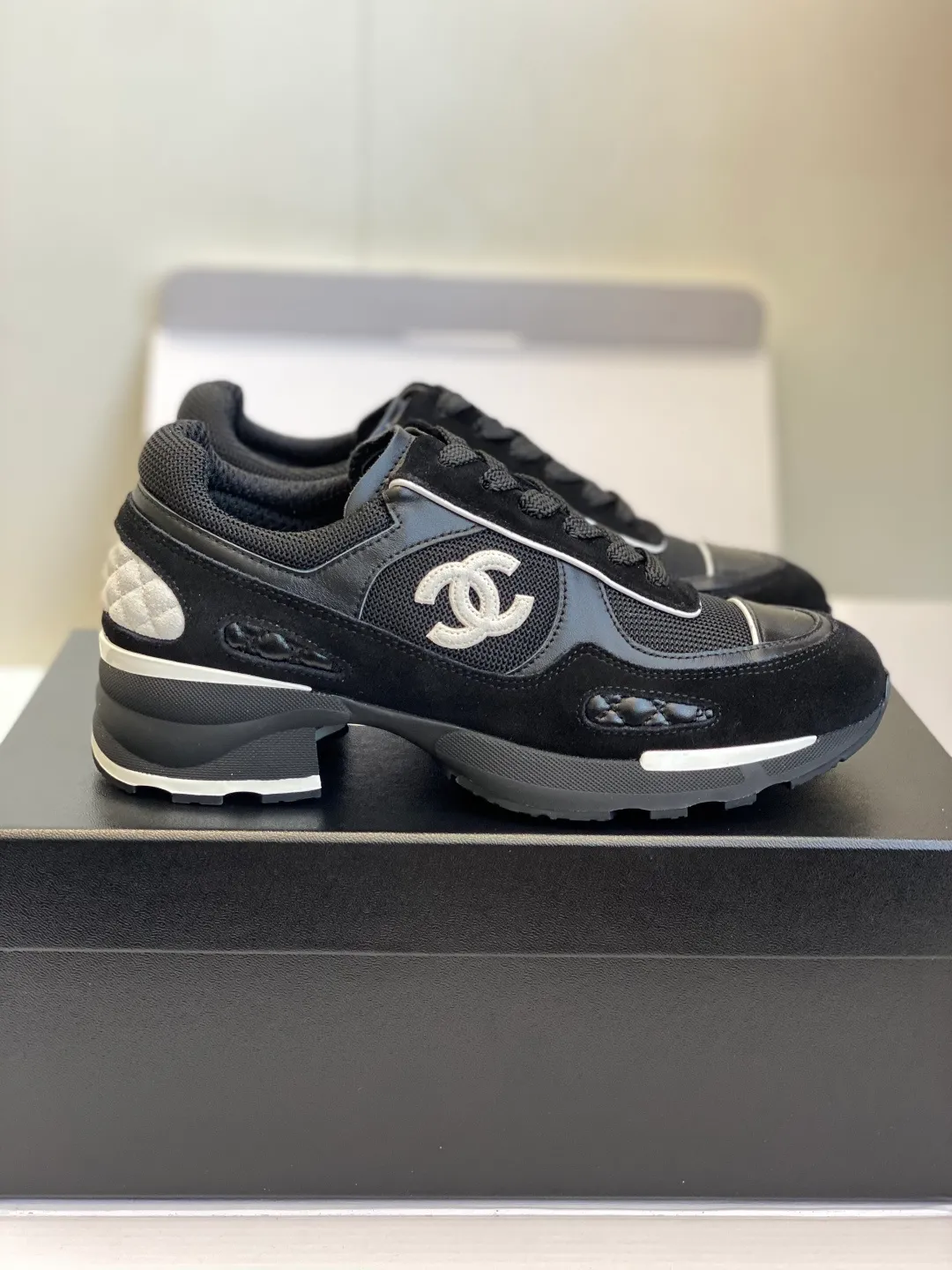 Chanel Mixed Fibers Sneakers