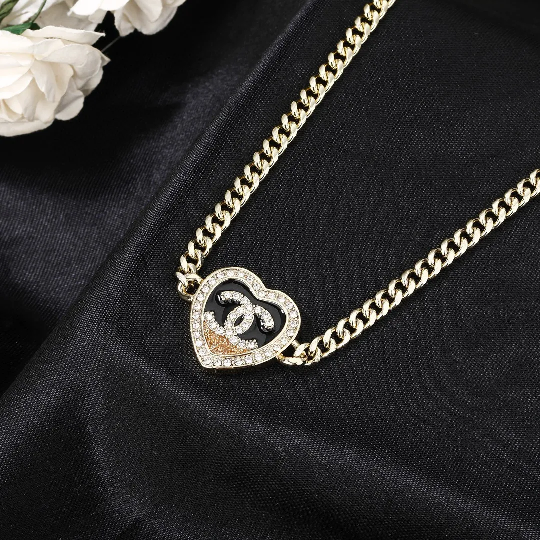 Chanel Heart CC Choker