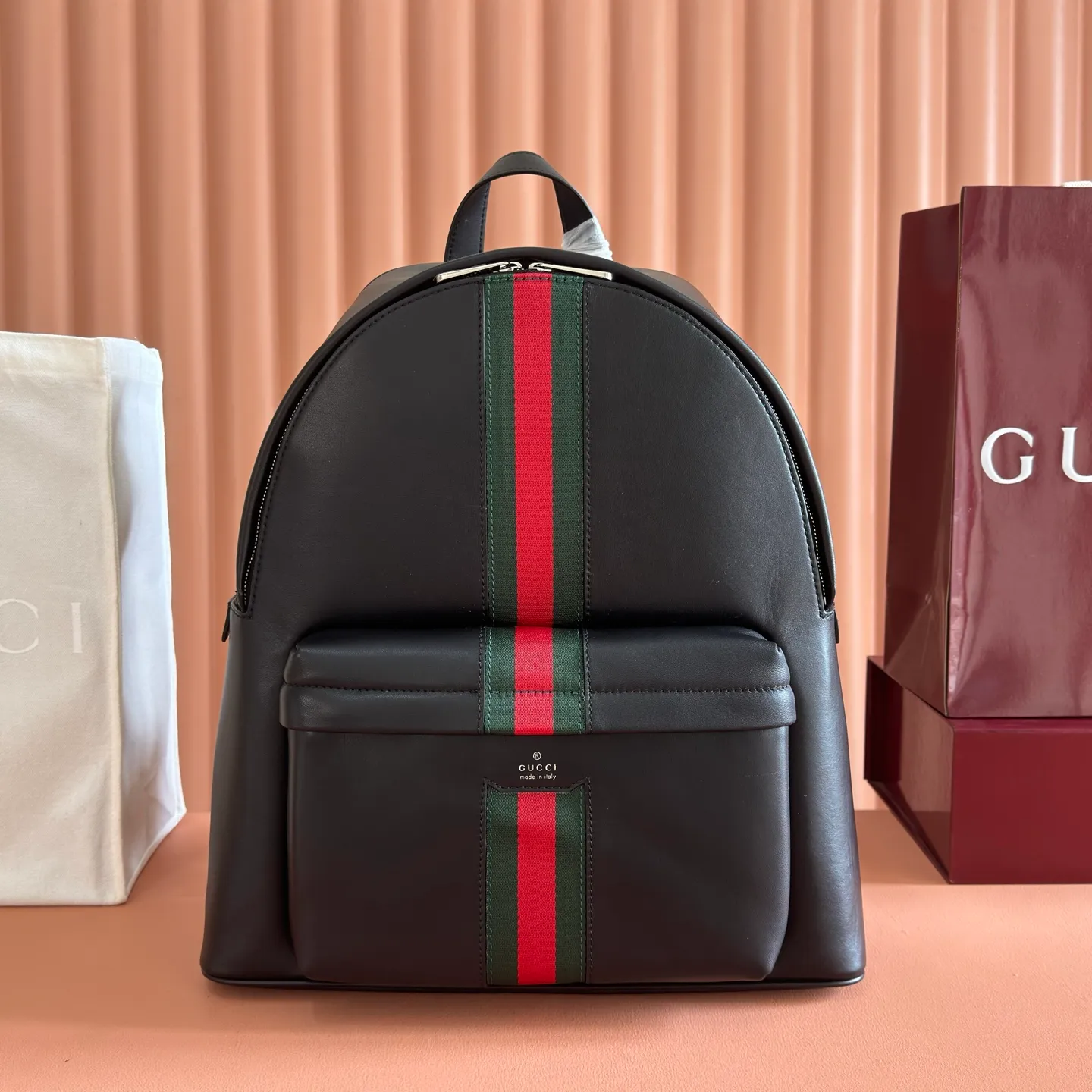 Gucci Web Trademark Large Rygsæk