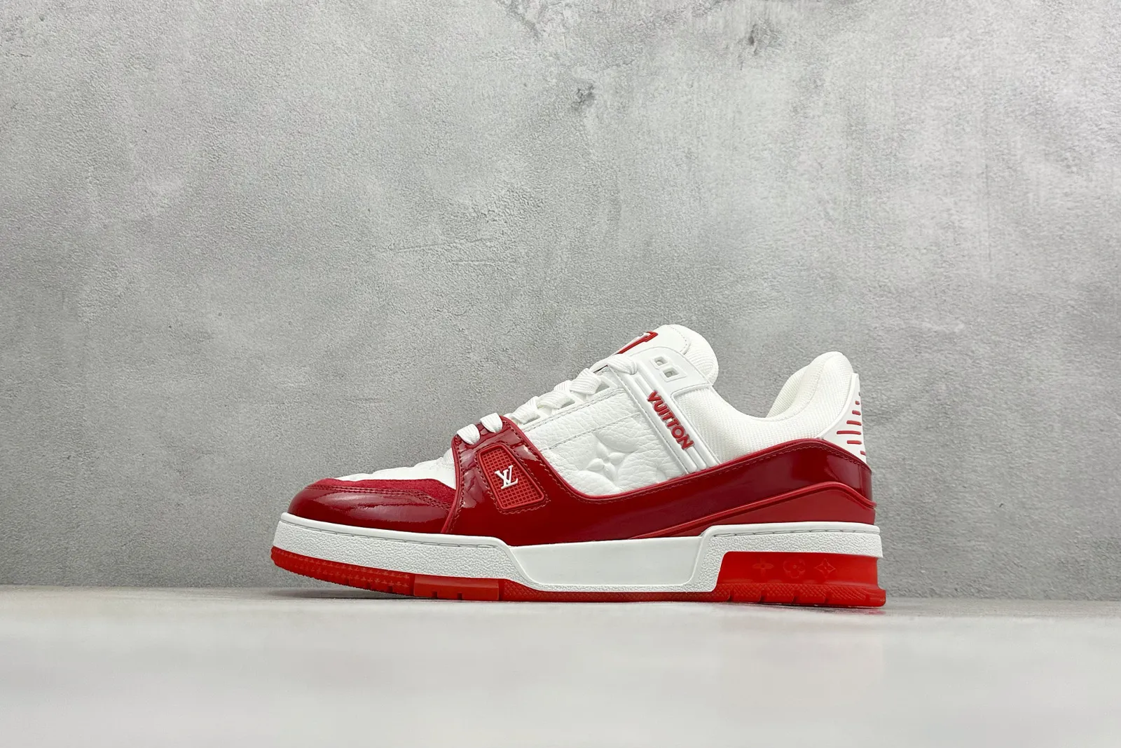LV Trainer Rød/Hvid Sneakers