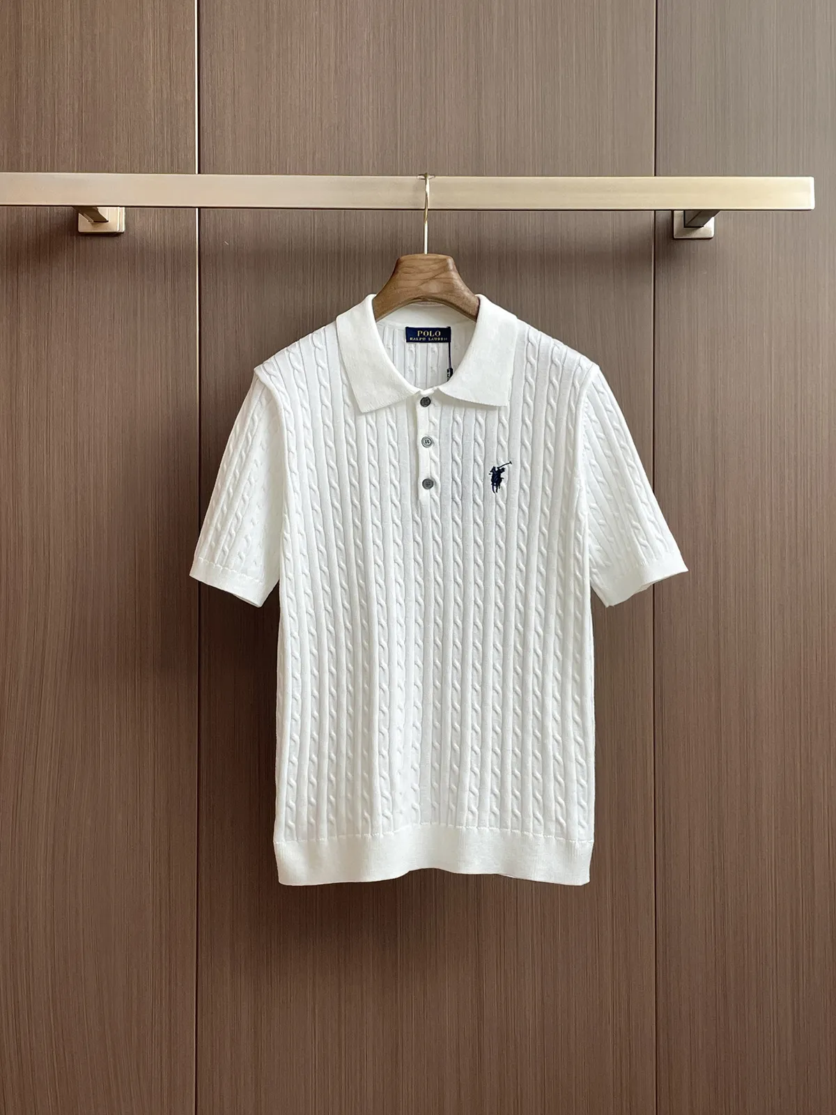 Ralph Lauren Strik Polo Med Struktur