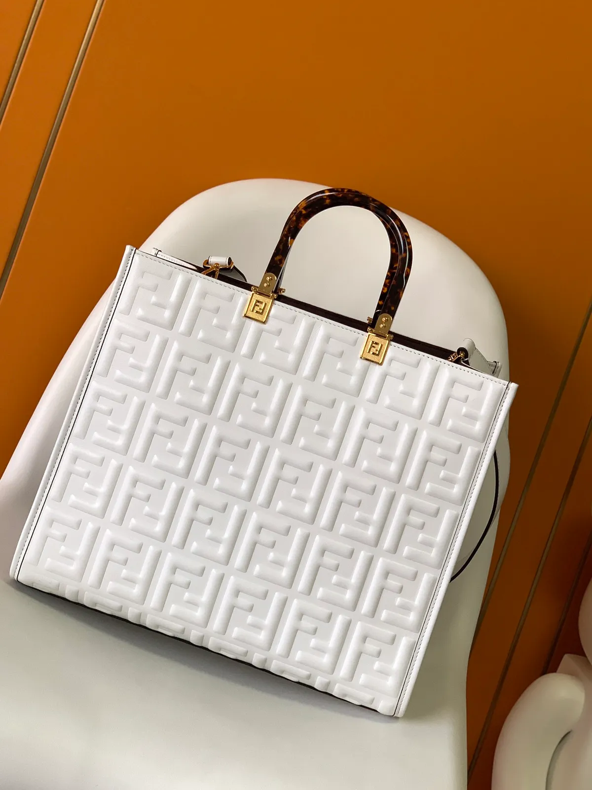 Fendi Sunshine Shopper Taske