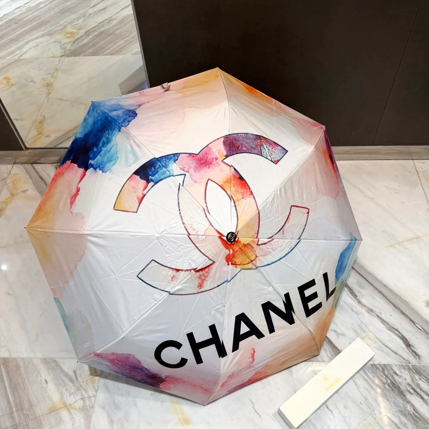 Chanel Watercolor Paraply