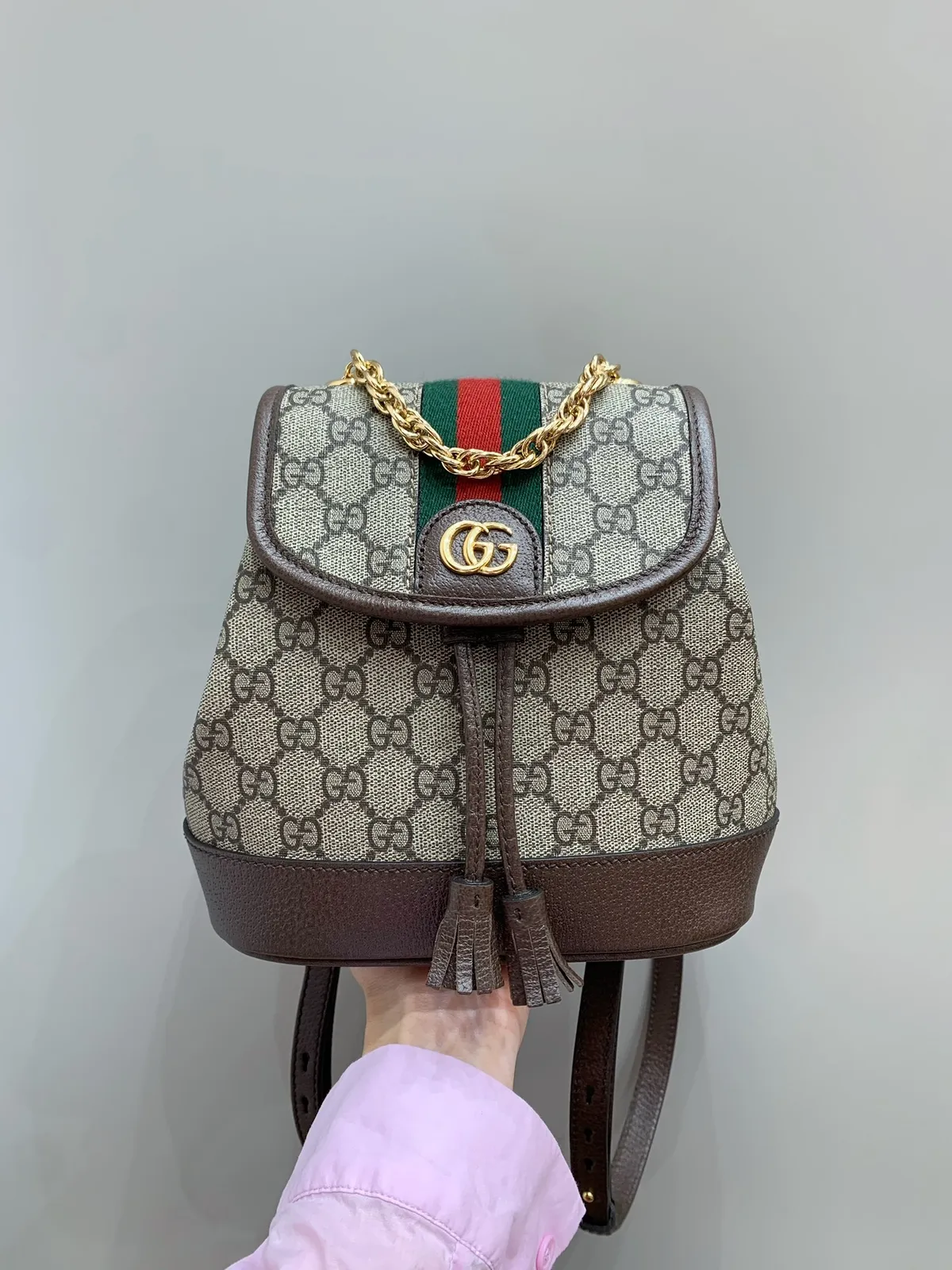 Gucci GG Supreme Ophidia Mini Rygsæk