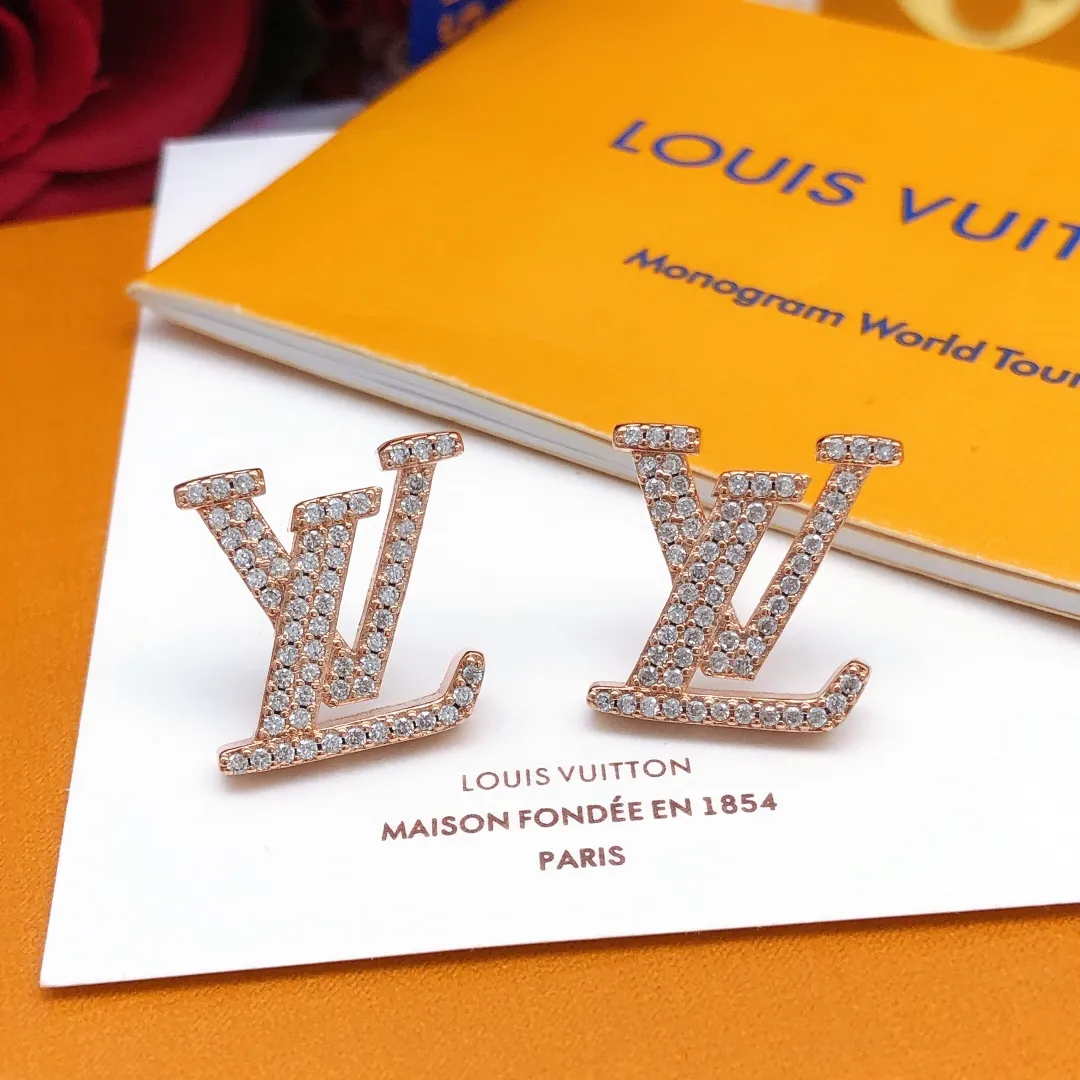 LV Crystal Iconic Øreringe