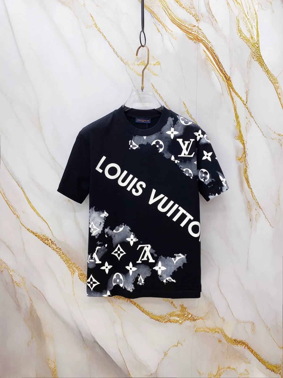 LV T-shirt Monogram Splash