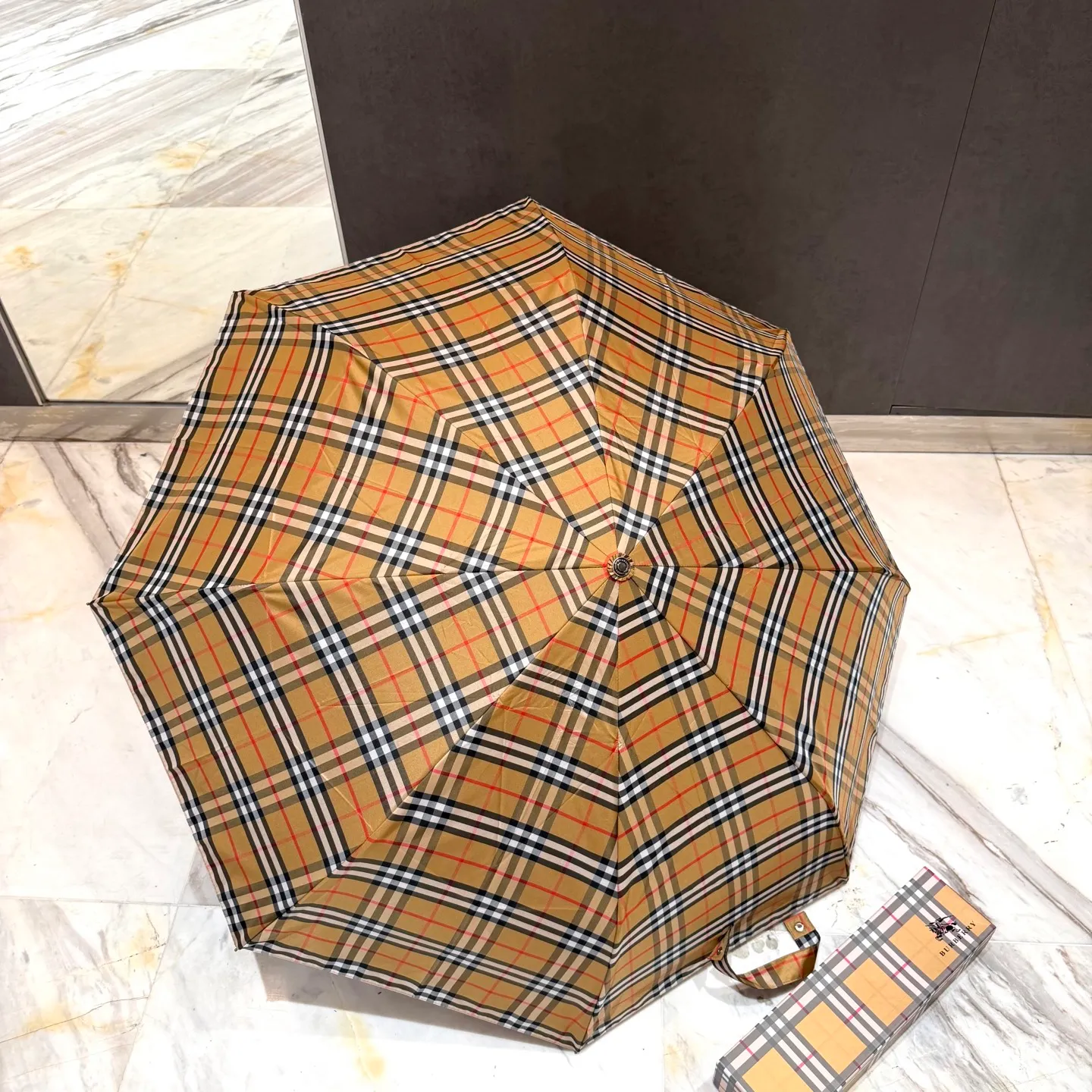 Burberry Check Paraply