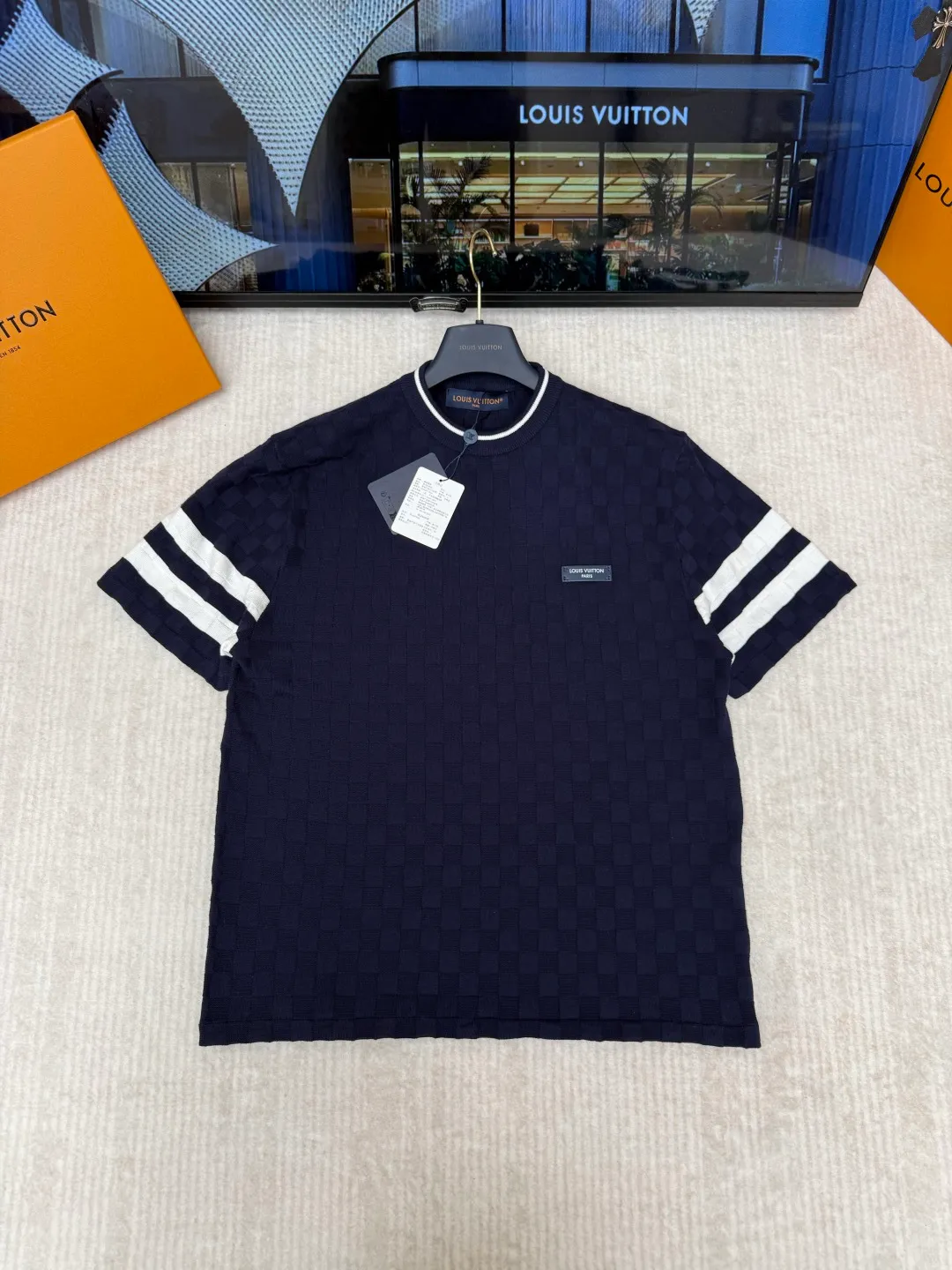 LV Damier Terry Tennis T-Shirt