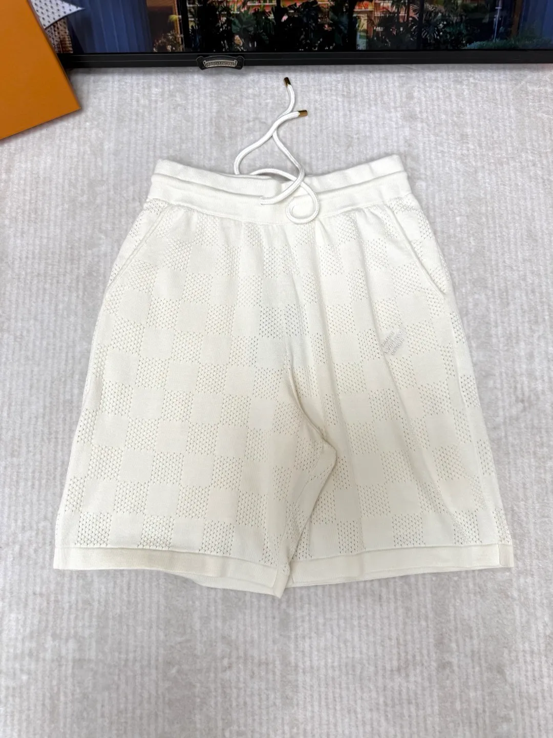 LV Pointelle Signature Shorts