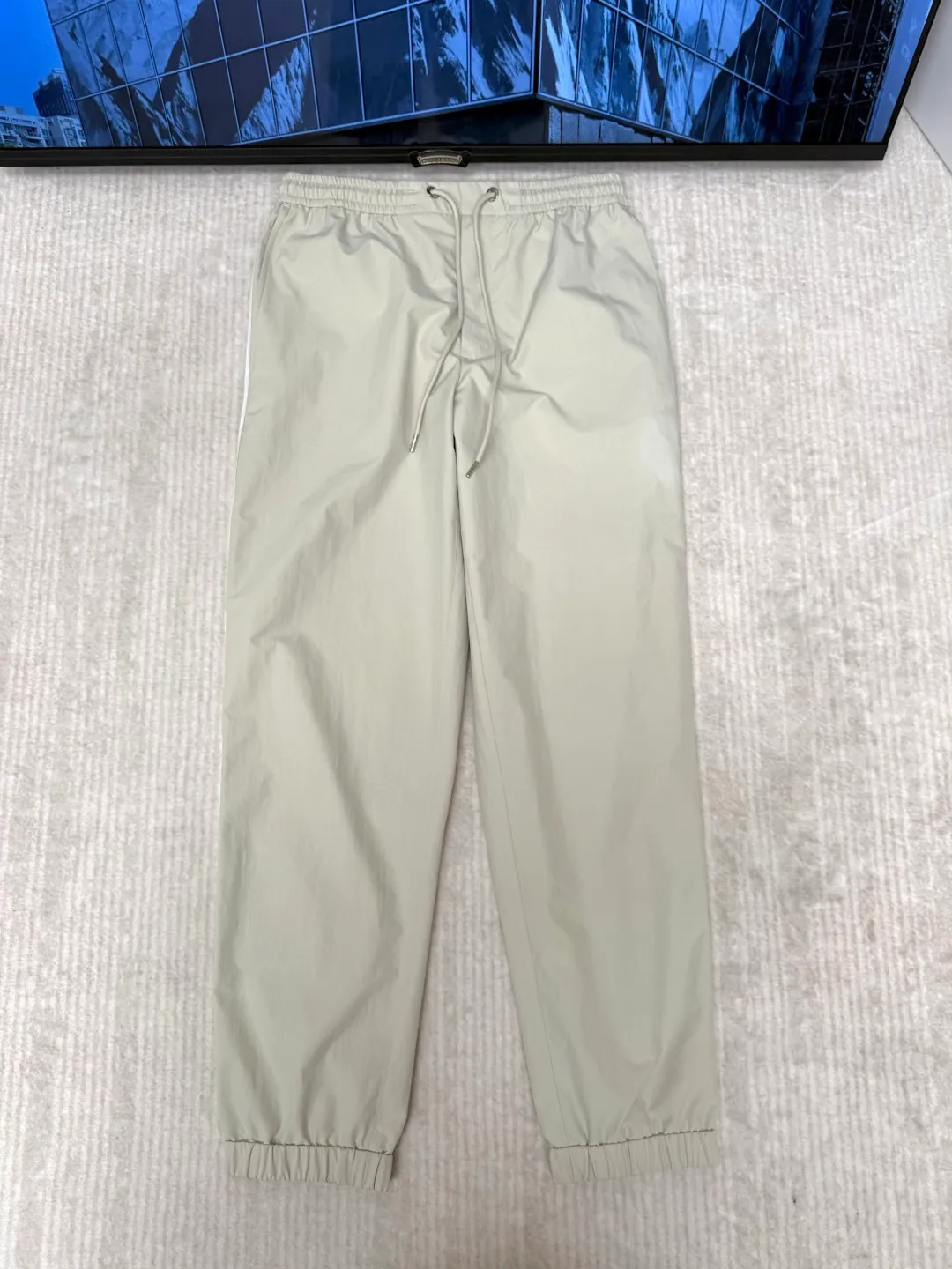 Moncler Striped Stretched Joggingbukser