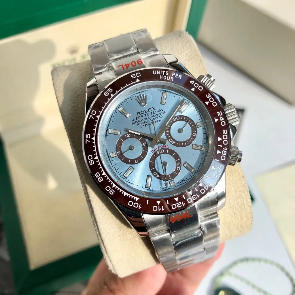 Rolex Cosmograph Daytona 40 Blå/Platinum