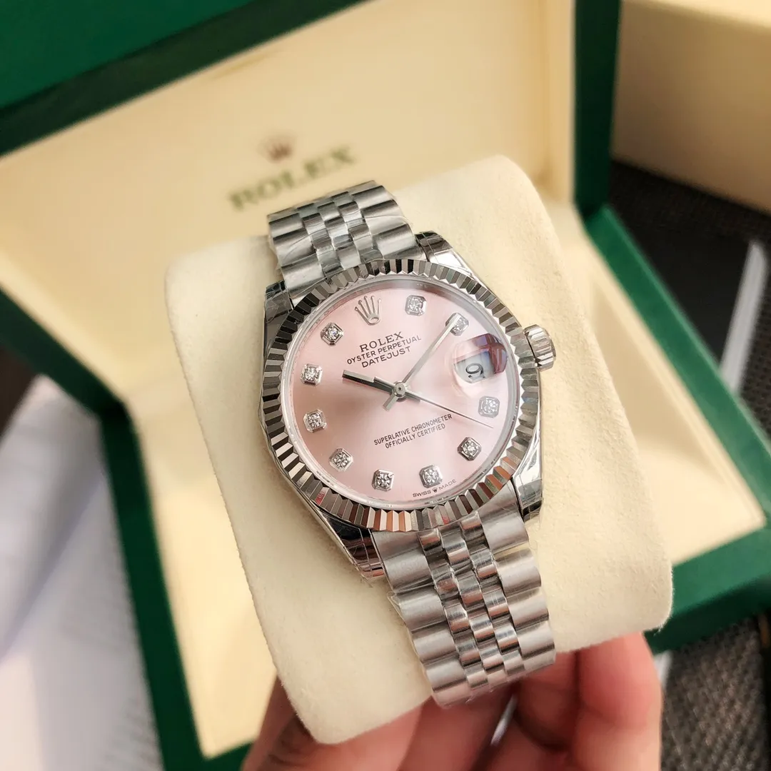 Rolex Datejust 31 Diamond Pink/Stål