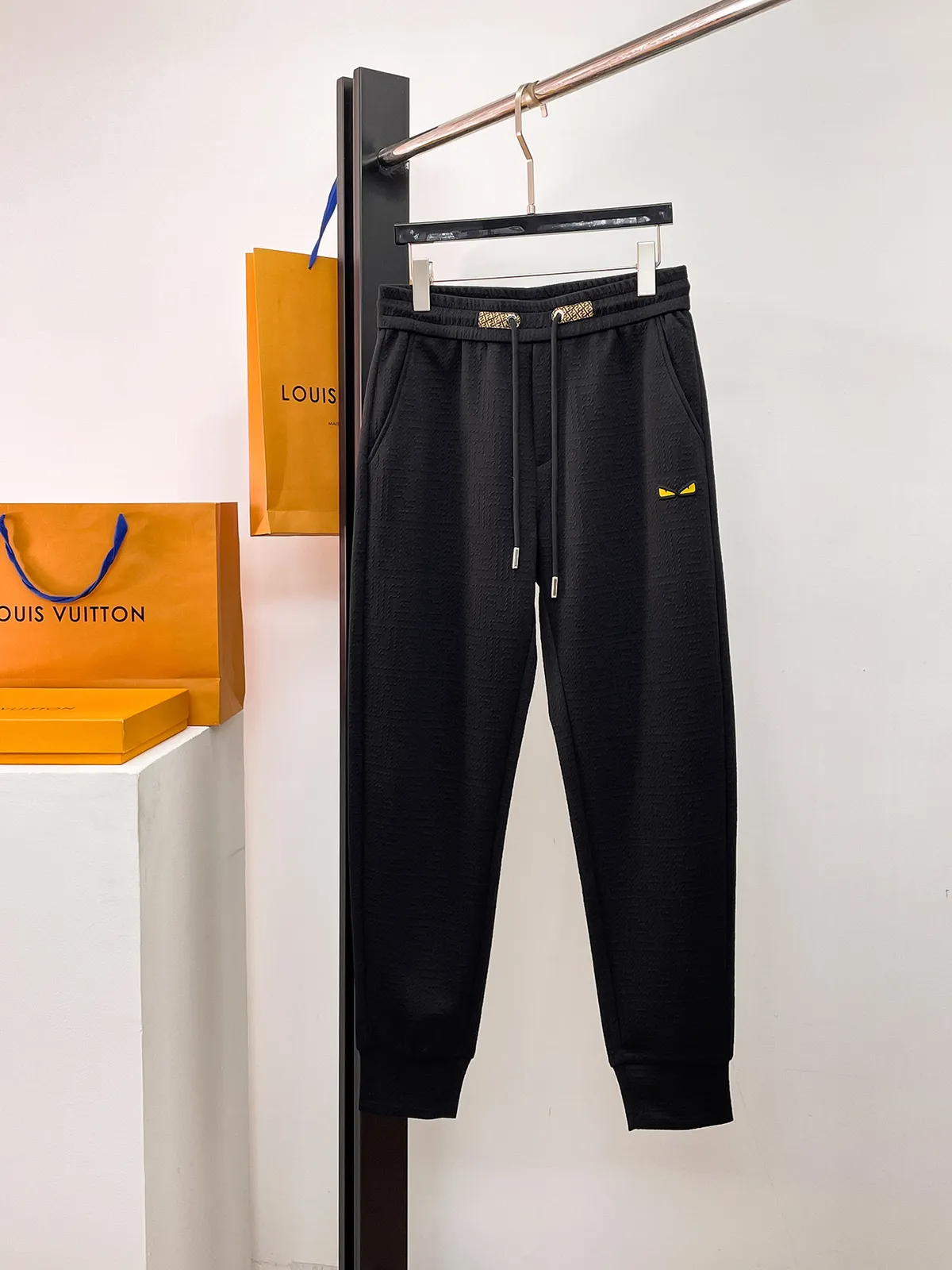 Fendi Sweatpants Med Logo Detalje