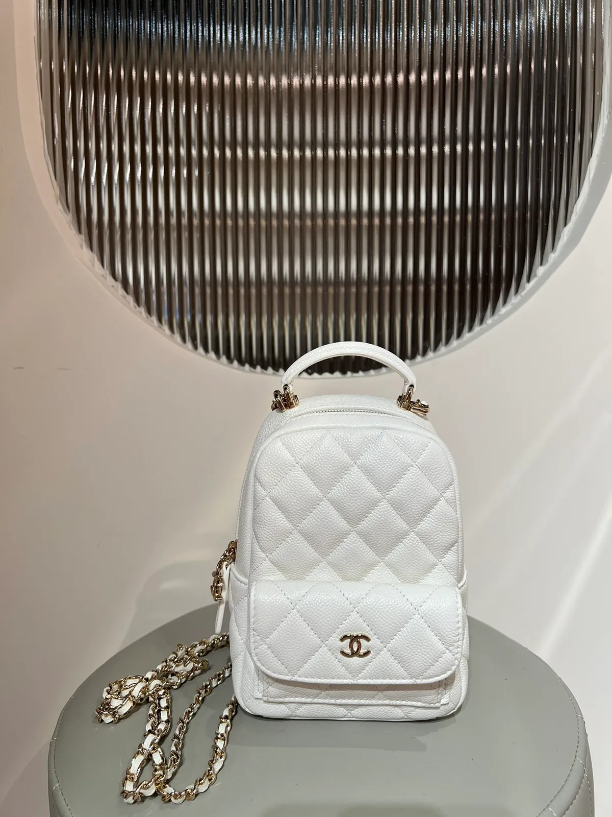 Chanel CC Mini Classic Backpack Taske