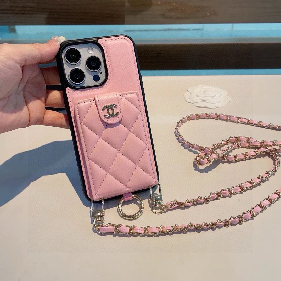 Chanel Chain Card Holder Mobilcover